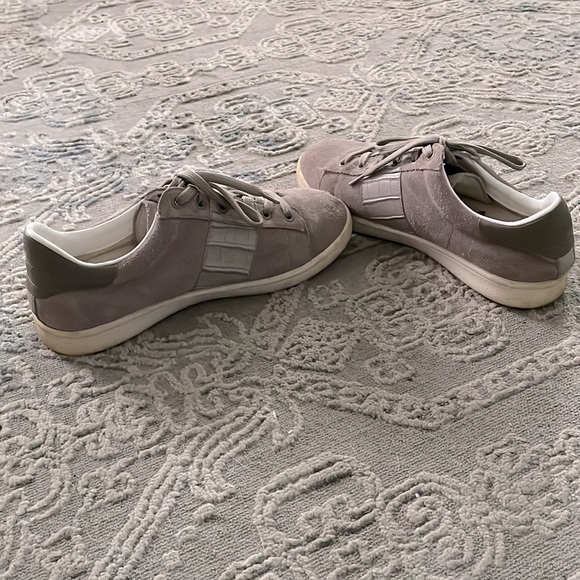 Sam Edelman Marquette Putty Suede Leather Sneakers. Size 7.5 - Picture 4 of 4